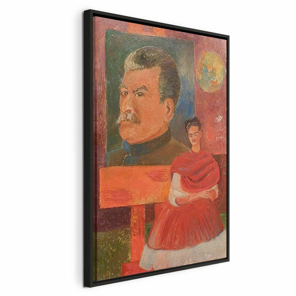 Quadro - Frida Kahlo – Self-Portrait with Stalin