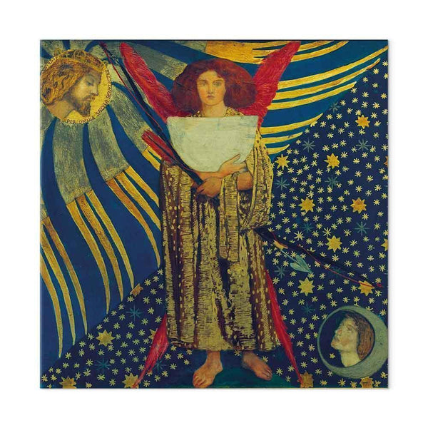 Quadro - Dante Gabriel Rossetti – Dantis Amor