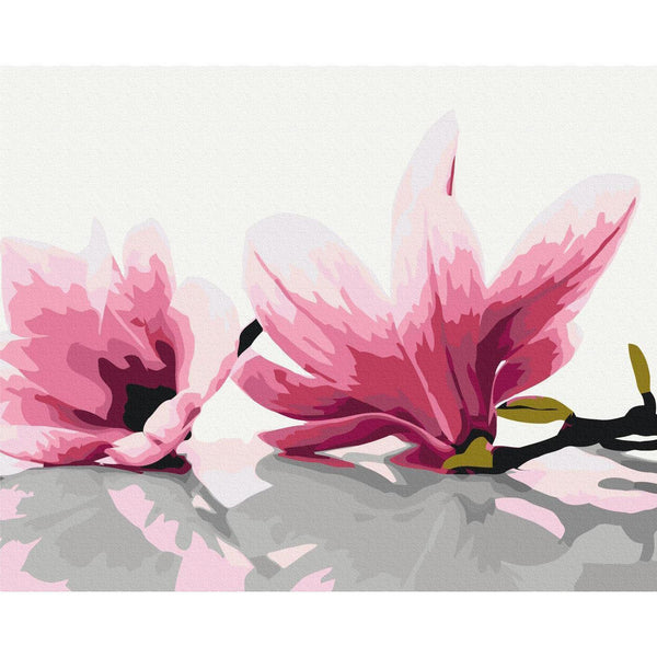 Quadro fai da te - Magnolia (White Background)