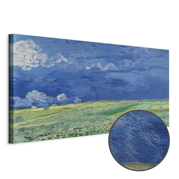Quadro - Vincent van Gogh – Wheatfield under Thunderclouds
