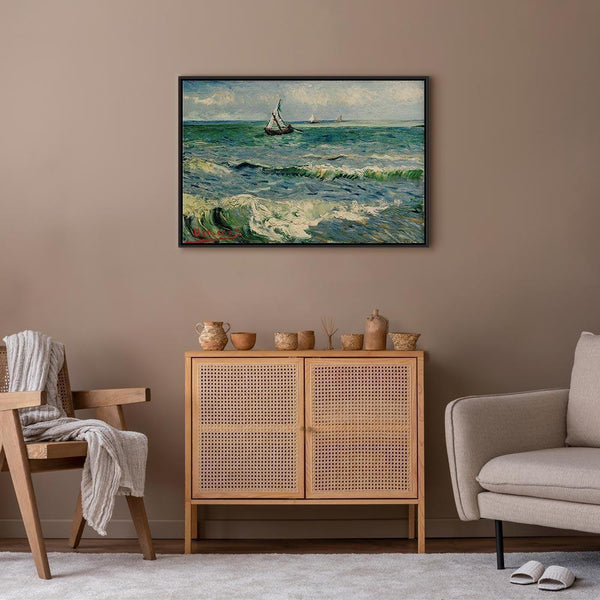 Quadro - Vincent van Gogh – Seascape at Saintes-Maries