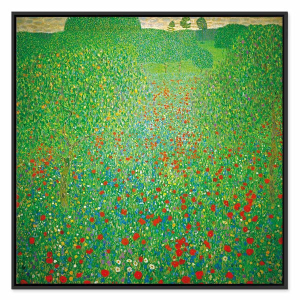Quadro - Gustav Klimt – Poppy Field