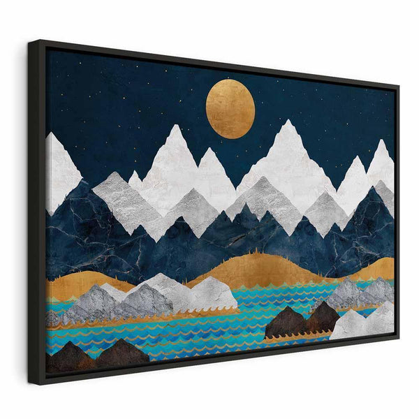 Quadro - Night in the Mountains (1 Part) Wide