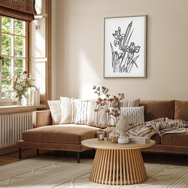 Quadro - Love Irises (1 Part) Vertical