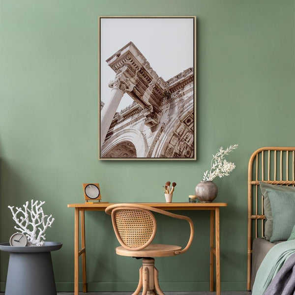 Quadro - Temple of Hadrian (1 Part) Vertical