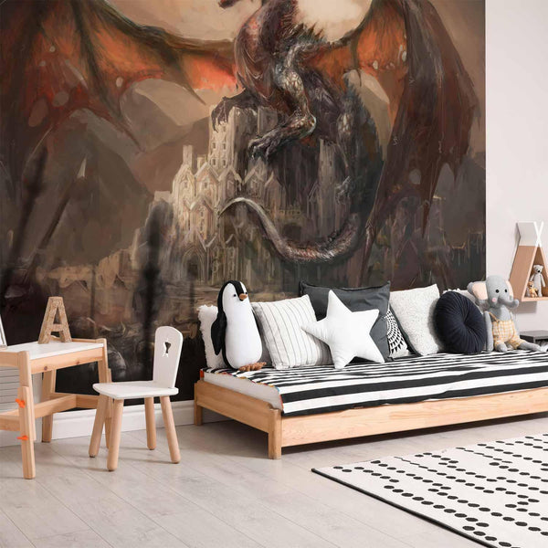Carta da parati - Dragon castle