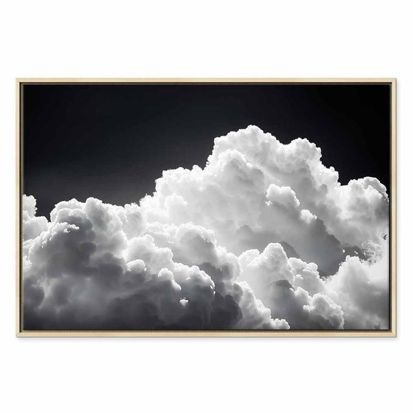 Quadro - Discover the Endless Play of Sunlight – Clouds and Shadows in the Sky