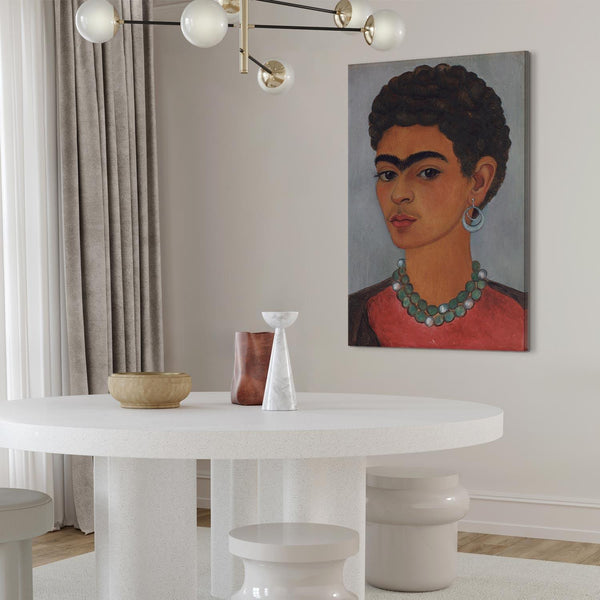 Quadro - Frida Kahlo – Self-Portrait with Curly Hair