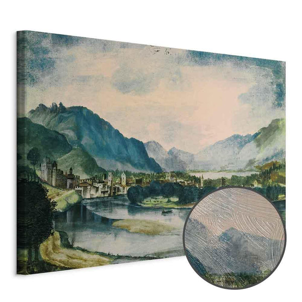 Quadro - Albrecht Dürer – View of Trento from the North