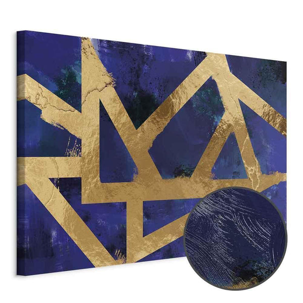 Quadro - Golden Geometry (1 Part) Wide