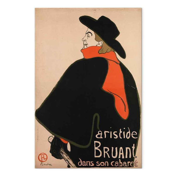 Quadro - Aristide Bruant: Dans son cabaret (1 Part) Vertical