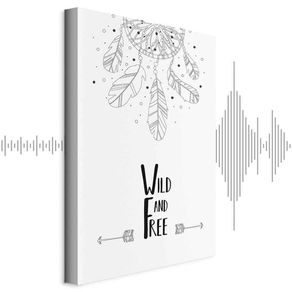 Quadro - Wild and Free (1 Part) Vertical