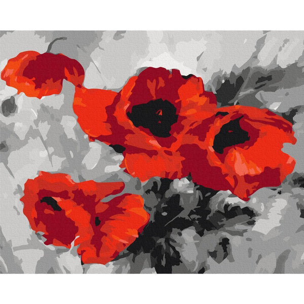 Quadro fai da te - Bouquet of Poppies