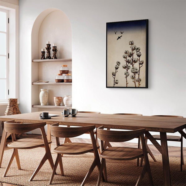 Quadro - Cotton Branches (1 Part) Vertical