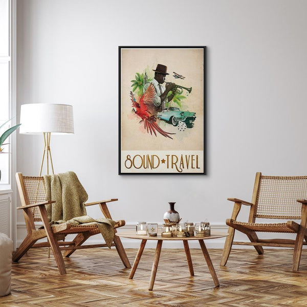 Quadro - Sound Travel (1 Part) Vertical