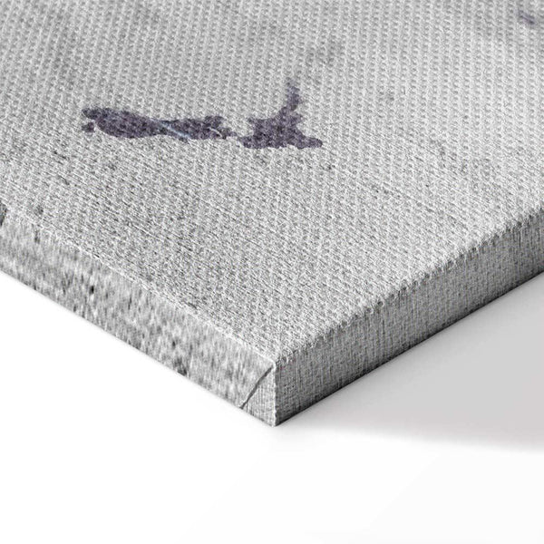 Quadro - Concrete World Map (5 Parts) Narrow