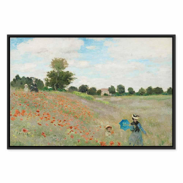 Quadro - Claude Monet – Poppy Field near Argenteuil