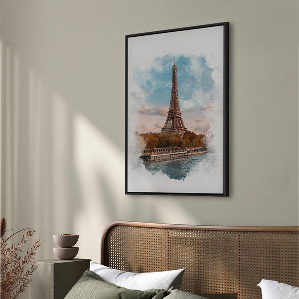 Quadro - Paris View (1 Part) Vertical