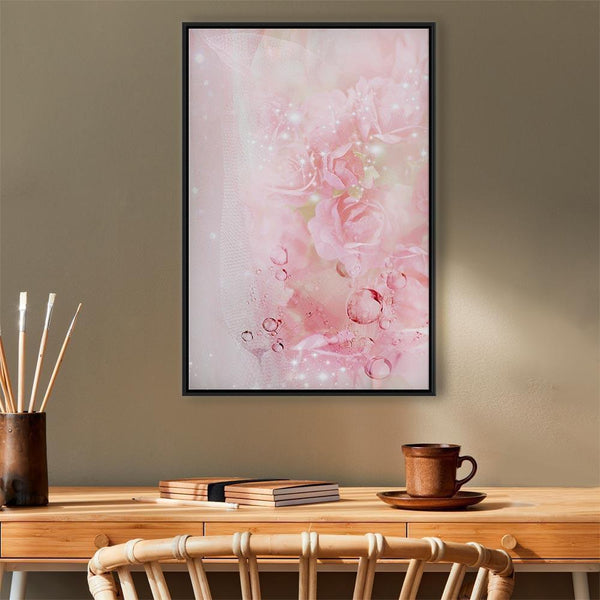 Quadro - Pink Nature (1 Part) Vertical