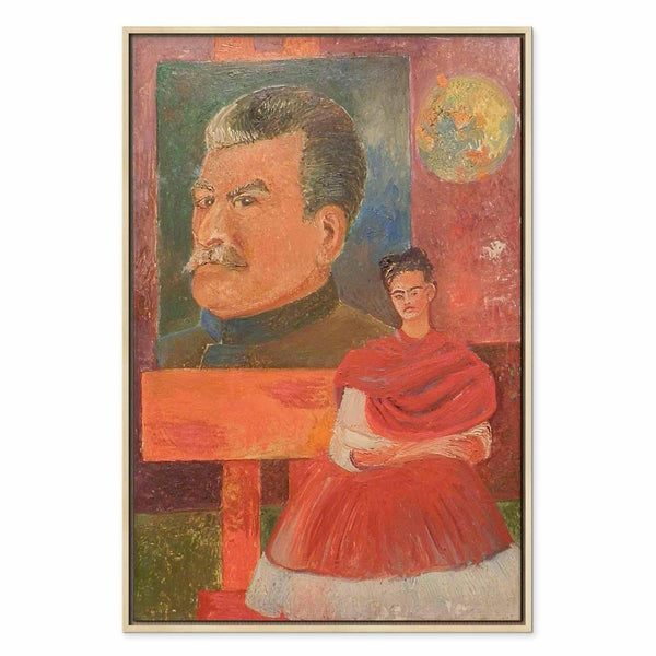 Quadro - Frida Kahlo – Self-Portrait with Stalin