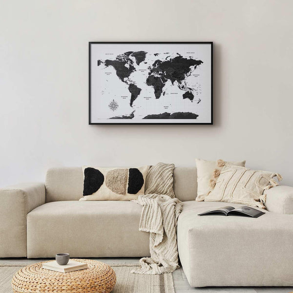 Poster - Monochromatic Map