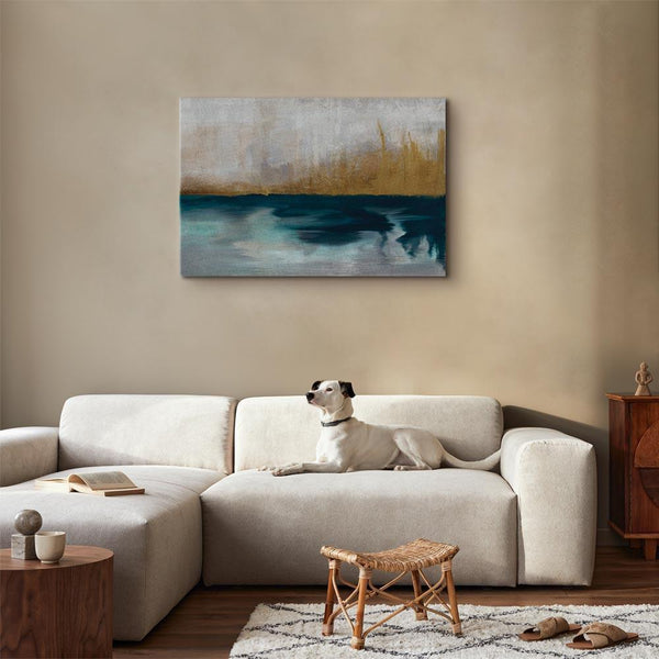 Quadro - Golden Grasses (1 Part) Wide