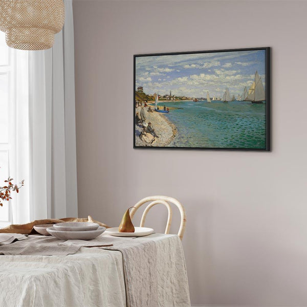 Quadro - Claude Monet – Regatta at Sainte-Adresse