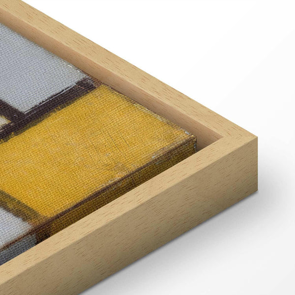 Quadro - Piet Mondrian – Composition with grid 9