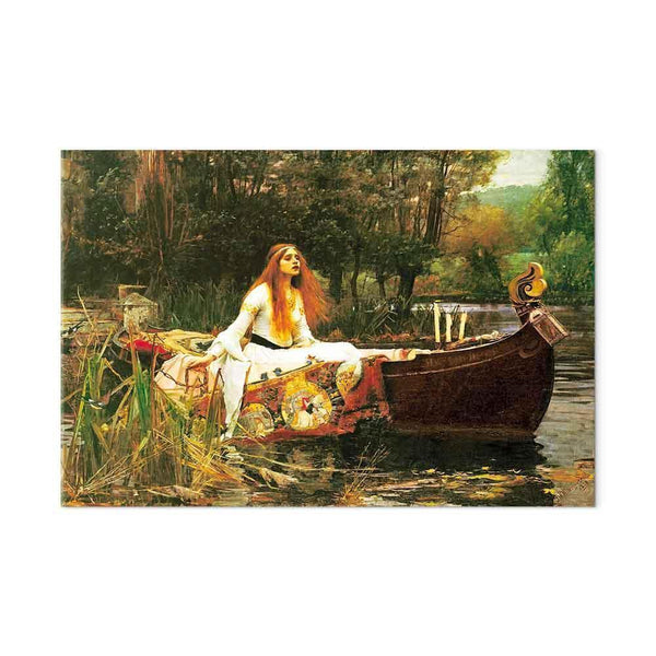 Quadro - John William Waterhouse – The Lady of Shalott