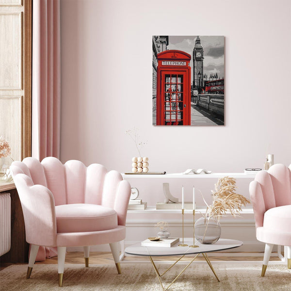 Quadro fai da te - Telephone Booth