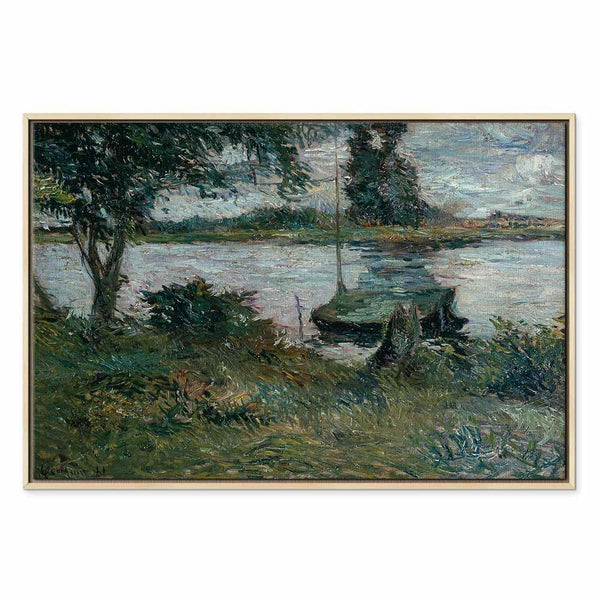 Quadro - Paul Gauguin – Flußufer
