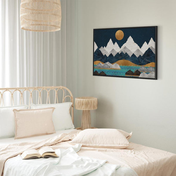 Quadro - Night in the Mountains (1 Part) Wide