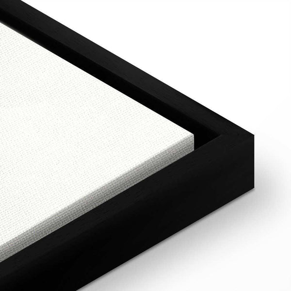 Quadro - Black Graphic Drawing of the Eiffel Tower on a Cream Background