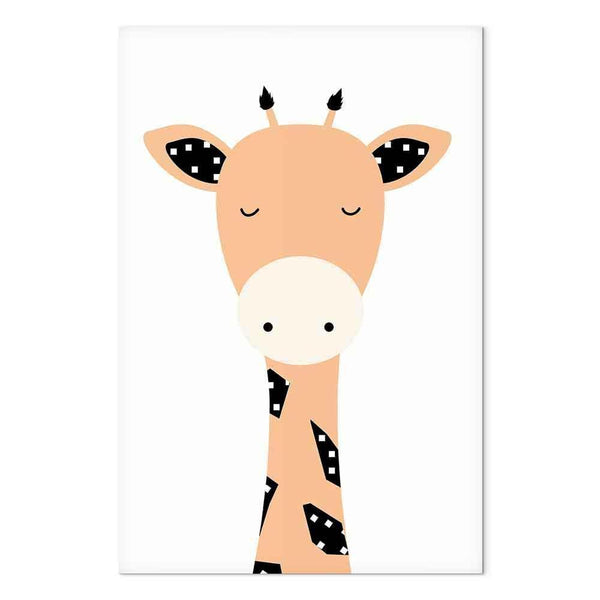 Quadro - Funny Giraffe (1 Part) Vertical