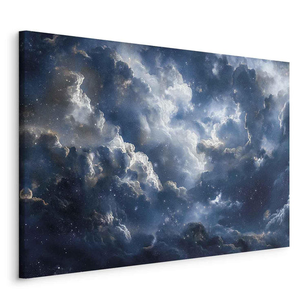 Quadro - Astronomical Wonders: Clouds and Stars in Harmonious Combination