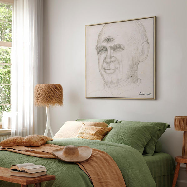 Quadro - Frida Kahlo – Portrait of Nacho Aguirre