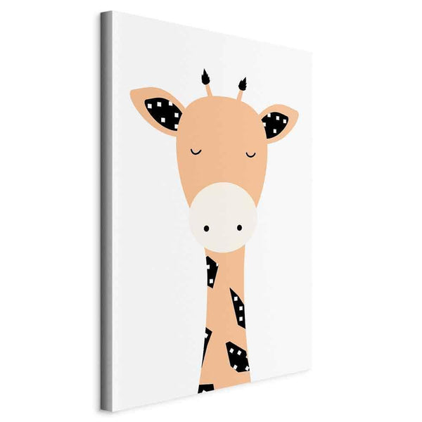 Quadro - Funny Giraffe (1 Part) Vertical
