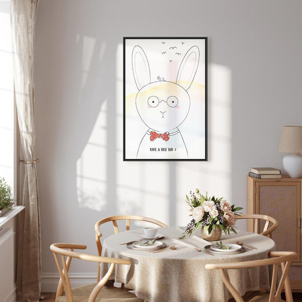 Quadro - Greetings from Rabbit (1 Part) Vertical