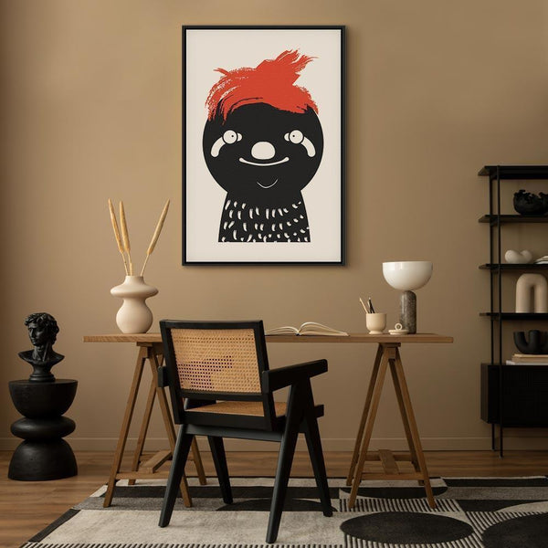 Quadro - Crazy Sloth (1 Part) Vertical