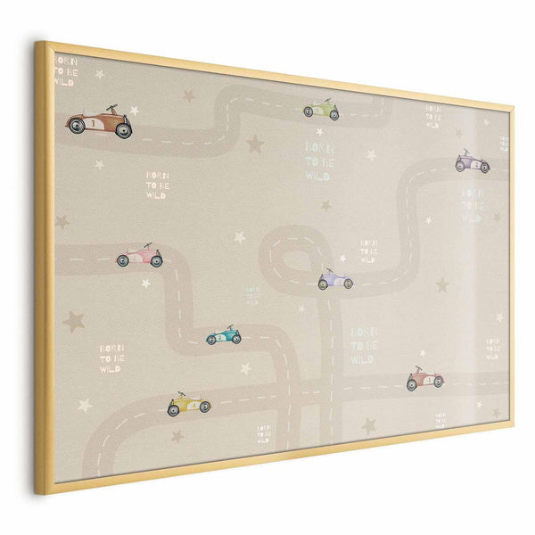 Poster - Racing Cars