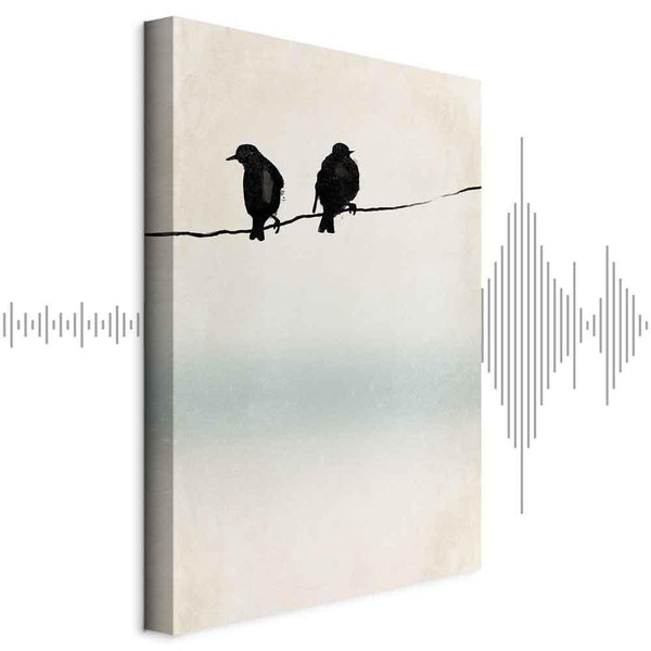 Quadro - Frozen Sparrows (1 Part) Vertical