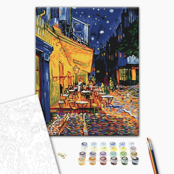 Quadro fai da te - Vincent van Gogh – Café Terrace at Night