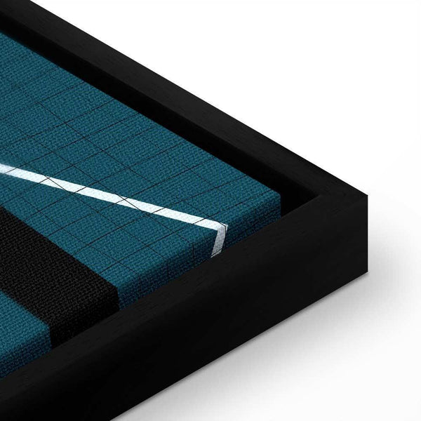 Quadro - Female Tennis Player With a Red Racket on the Court - Graphics