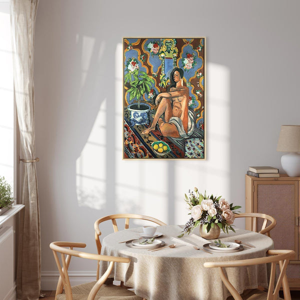 Quadro - Henri Matisse – Decorative Figure on Ornamental Ground