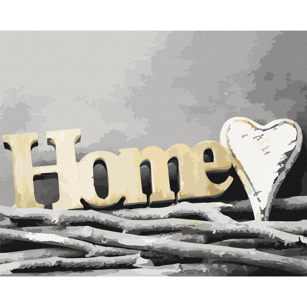 Quadro fai da te - Home on the Branches