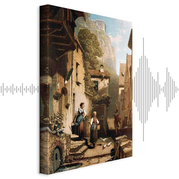 Quadro - Carl Spitzweg – Im Dachstübchen