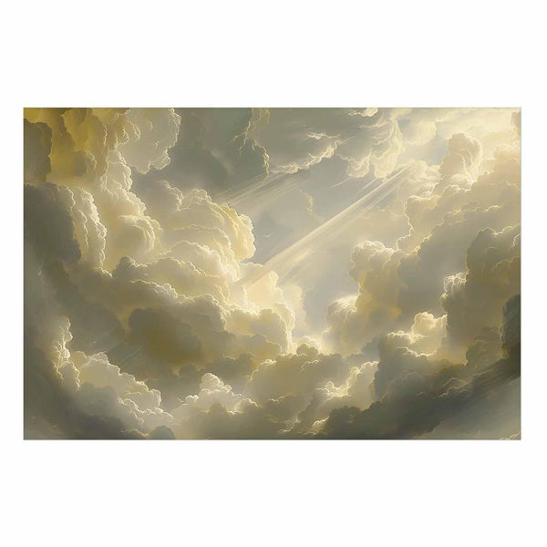 Poster - Fascinating Play of Colors Against the Clouds
