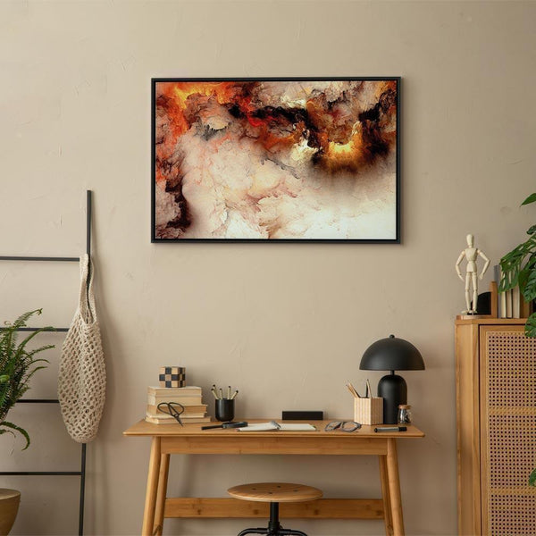Quadro - Volcanic Abstraction (1 Part) Wide