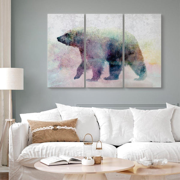 Quadro - Lonely Bear (3 Parts)