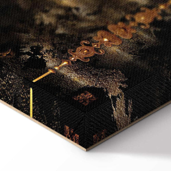 Quadro - Golden Lion (5 Parts) Wide